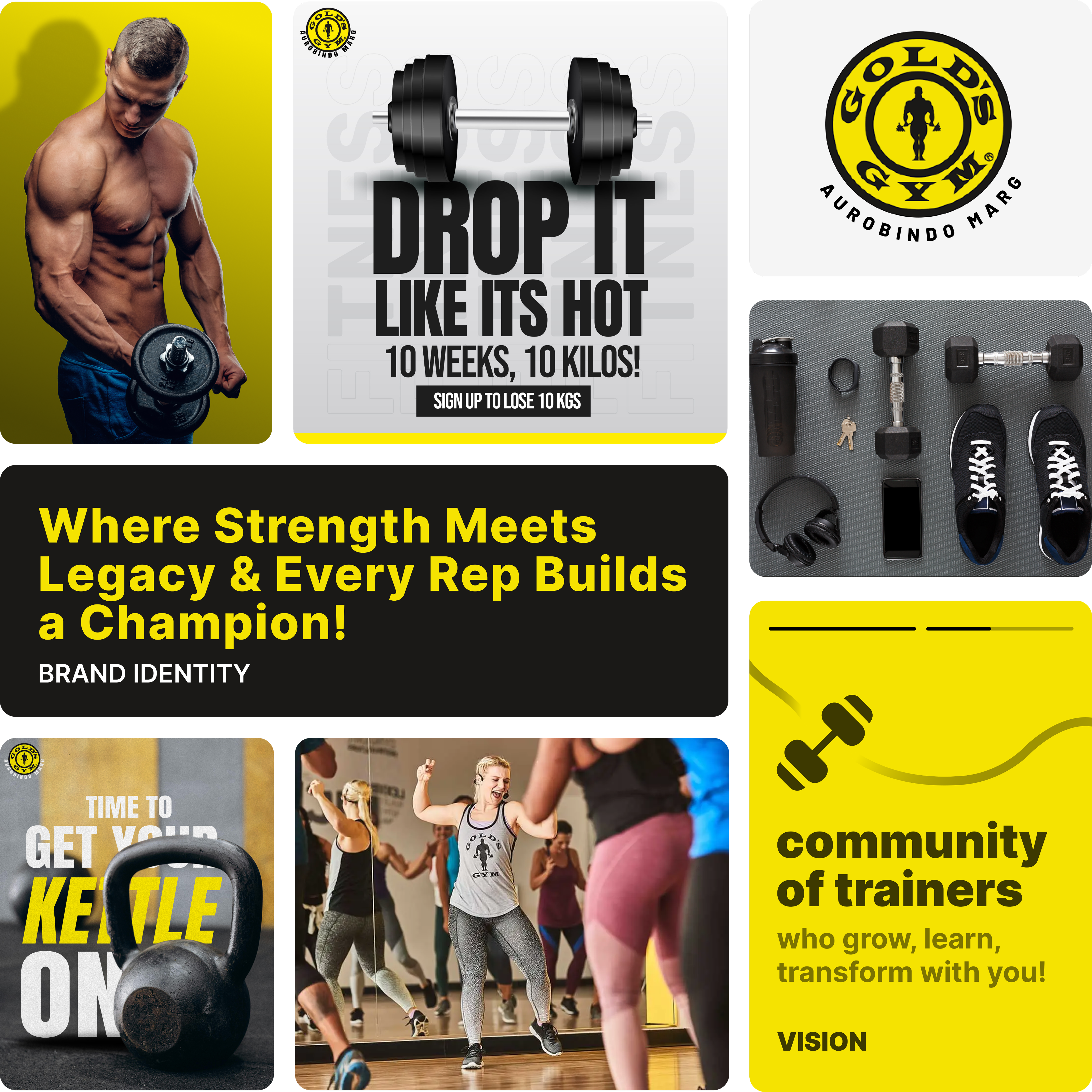 Gold’s Gym project overview