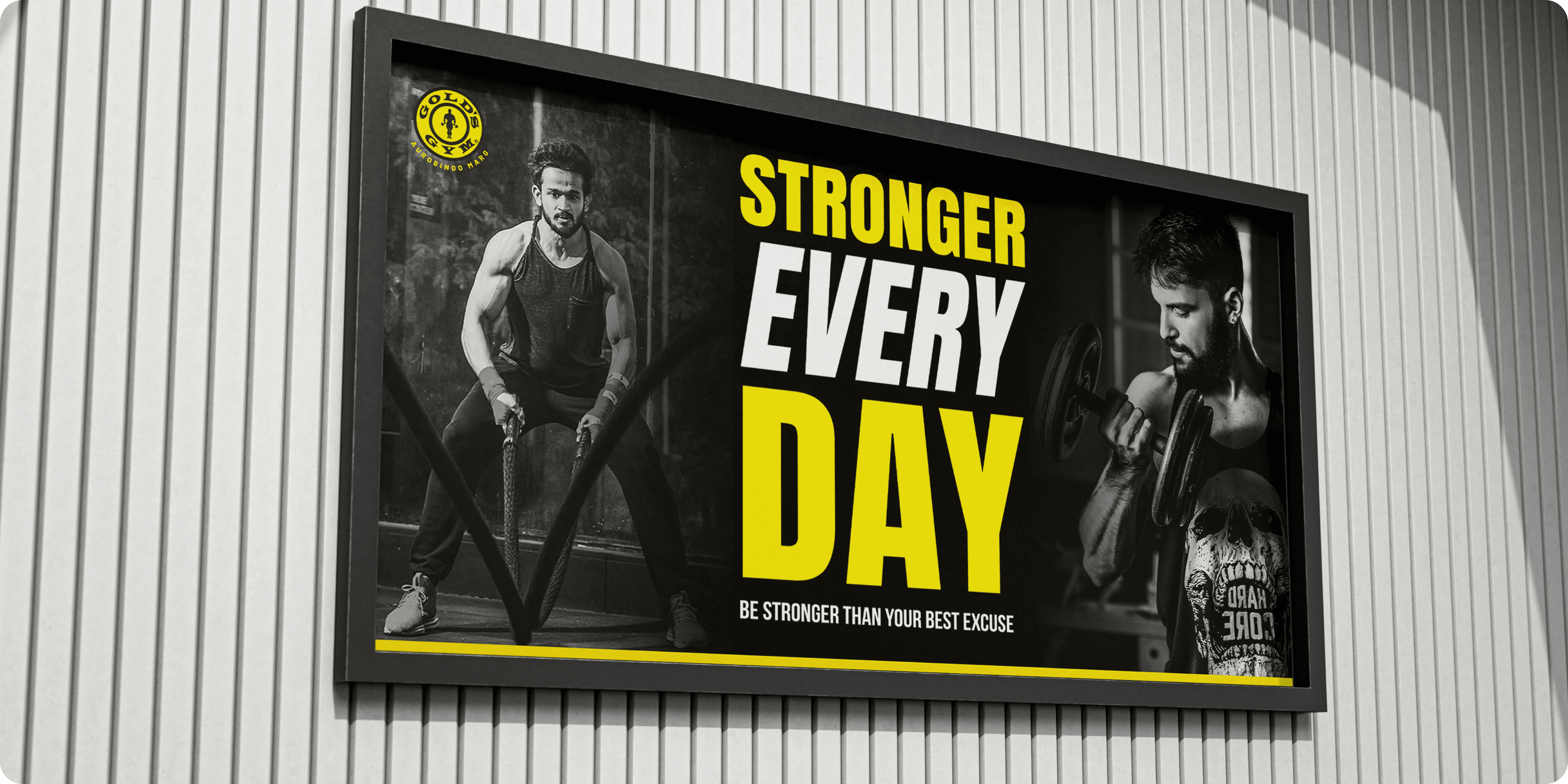 Gold’s Gym marketing design task